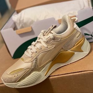 Puma RS-X Glimmer Gold Sneakers